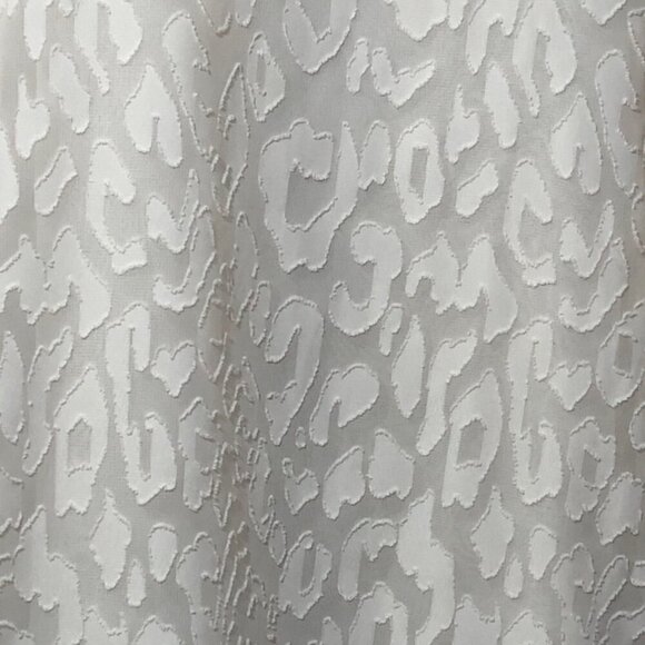 Michael Kors Women's Peasant Blouse Boho Size XL White Ruffled Collar - Picture 4 of 7